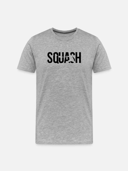 squash - Men's Premium Organic T-Shirt - heather grey