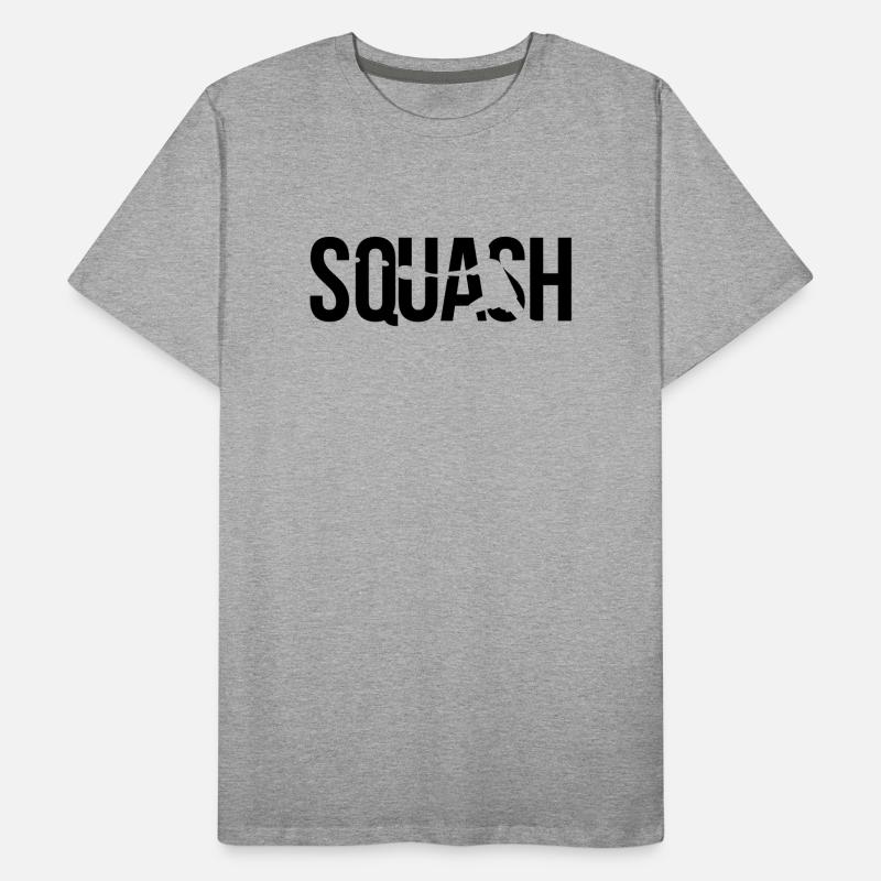 squash tennis Männer Premium Bio T-Shirt