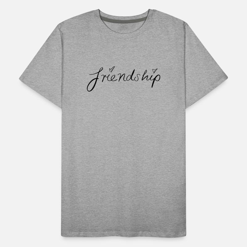 amitié T-shirt bio Premium Homme