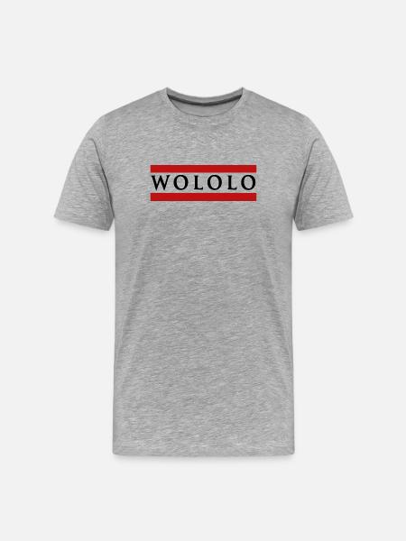 Wololo - 2 - Mobii_3 Gamer Edition - Men's Premium Organic T-Shirt - heather grey