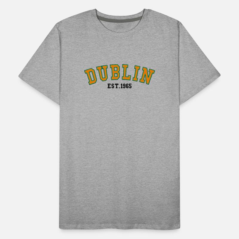Cité de Dublin 1965 T-shirt bio Premium Homme