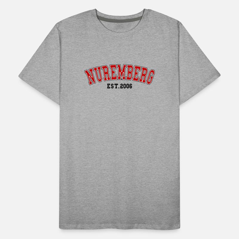 Nuremberg Est. 2006 Men's Premium Organic T-Shirt