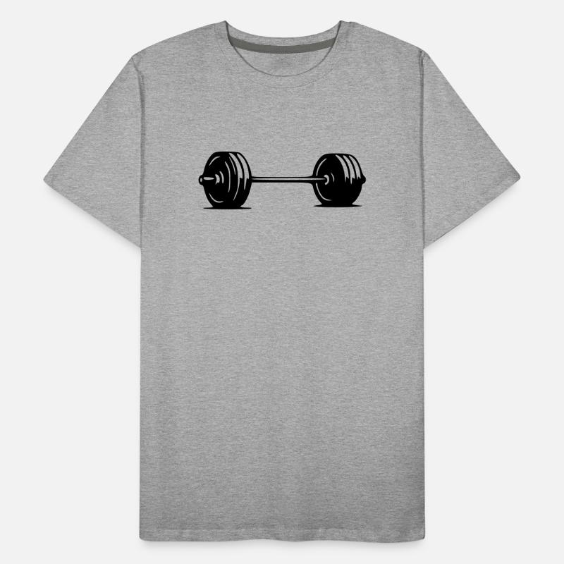 Haltère T-shirt bio Premium Homme