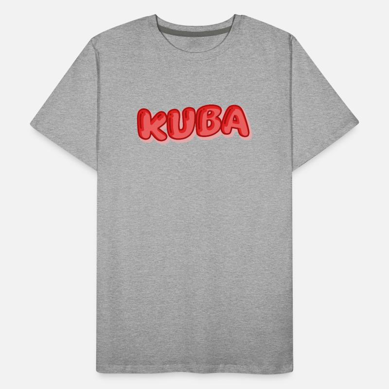 Comic Kuba Männer Premium Bio T-Shirt