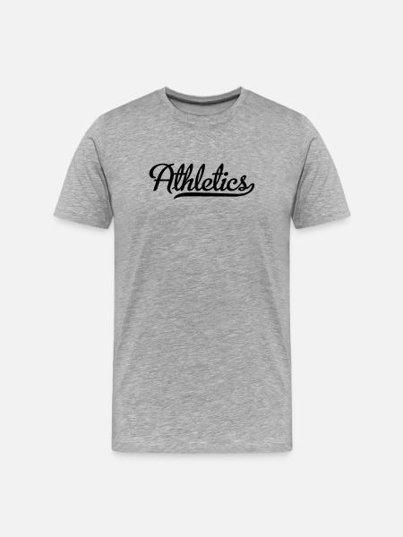 Athletics - T-shirt bio Premium Homme - gris chiné