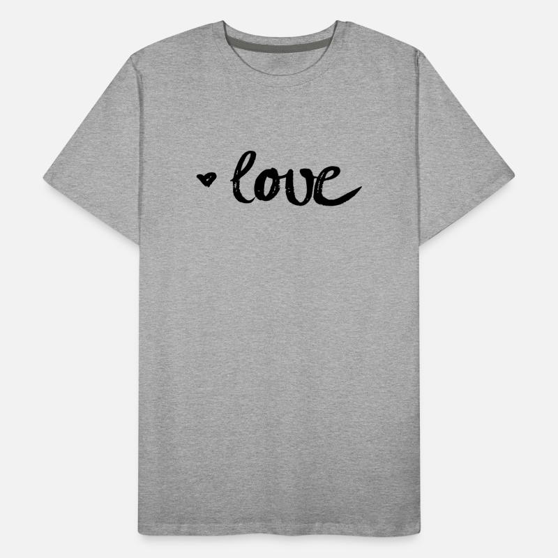 Amour T-shirt bio Premium Homme