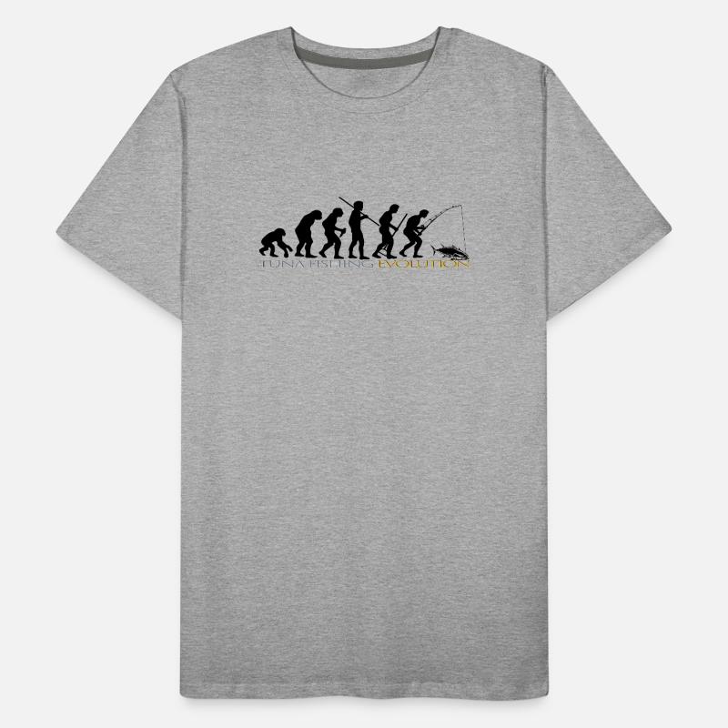 EVOLUTION DES ANGELNS Männer Premium Bio T-Shirt