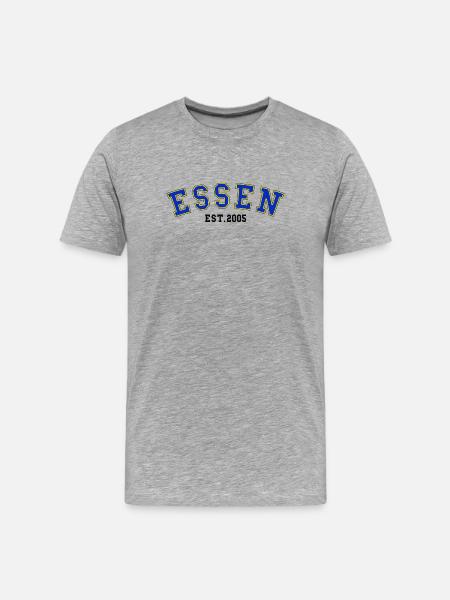 Essen Est. 2005 - Men's Premium Organic T-Shirt - heather grey