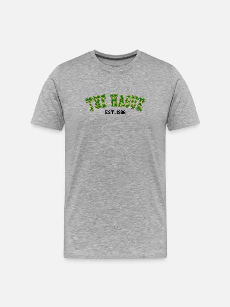 The Hague Est. 1996 - Men's Premium Organic T-Shirt - heather grey