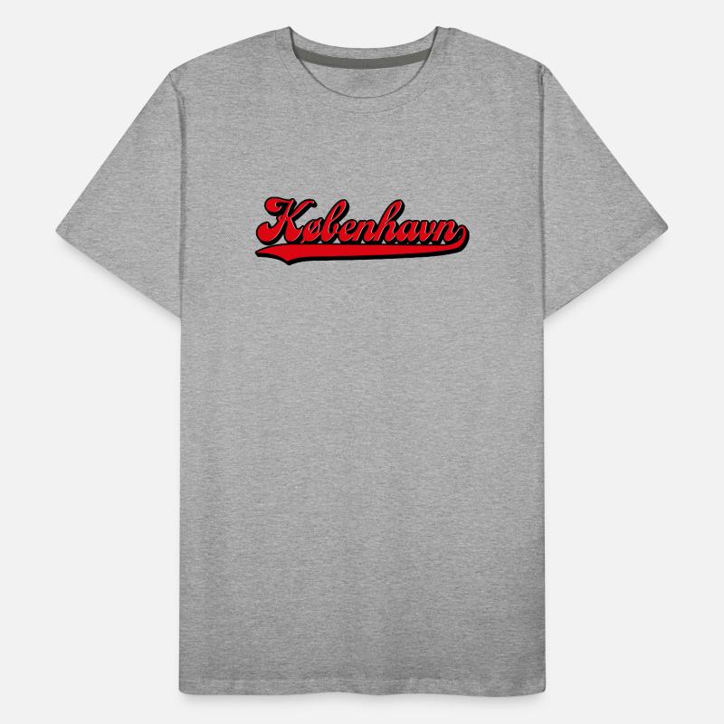 Copenhague rétro T-shirt bio Premium Homme