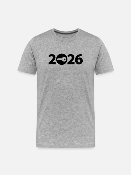 Client 2026, locksmith 2026 - Men's Premium Organic T-Shirt - heather grey