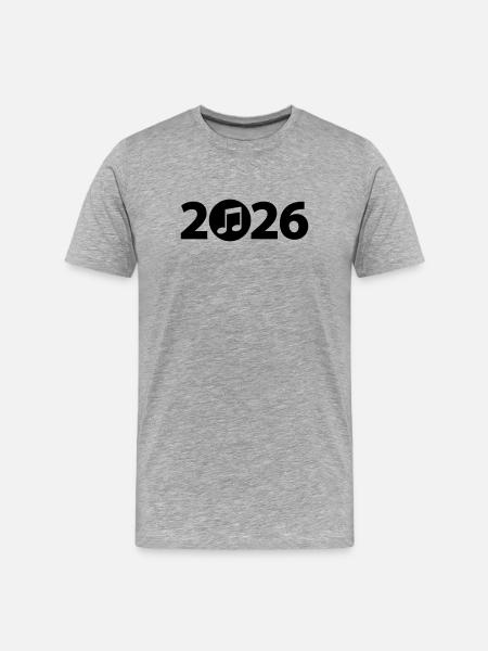 Writer 2026, Student 2026, Student 2026 - Men's Premium Organic T-Shirt - heather grey