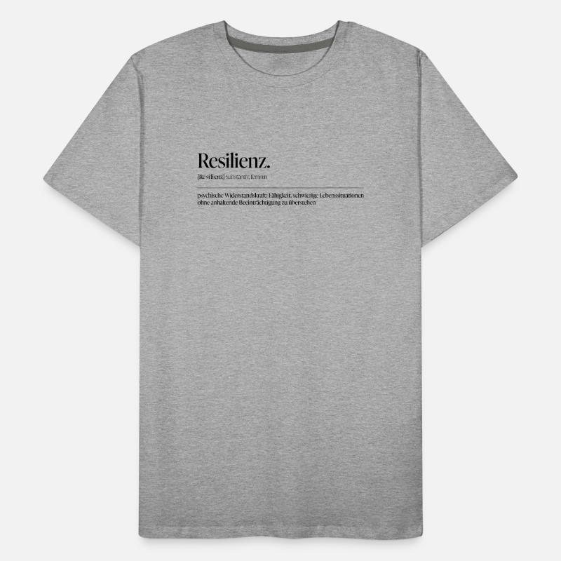 Résilience T-shirt bio Premium Homme