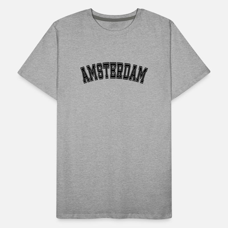 AMSTERDAM Design Männer Premium Bio T-Shirt