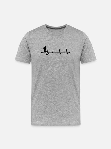 évêque - T-shirt bio Premium Homme - gris chiné