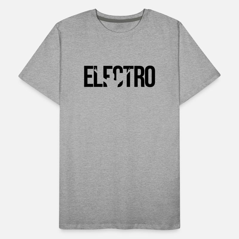 electro Men's Premium Organic T-Shirt