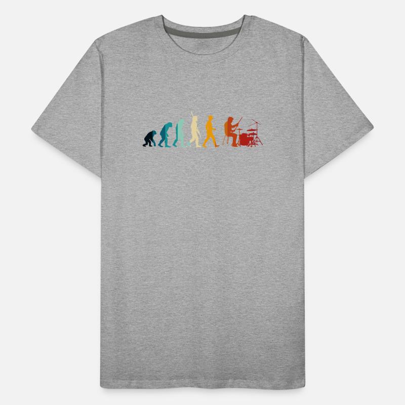 Evolution der Batterie Männer Premium Bio T-Shirt