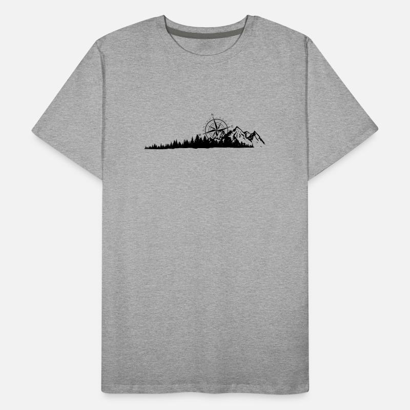 Bitte laden Sie das Designbild hoch Männer Premium Bio T-Shirt