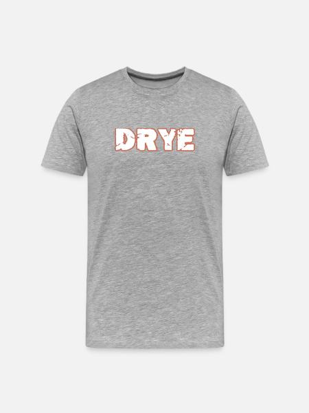 DRYE - T-shirt bio Premium Homme - gris chiné