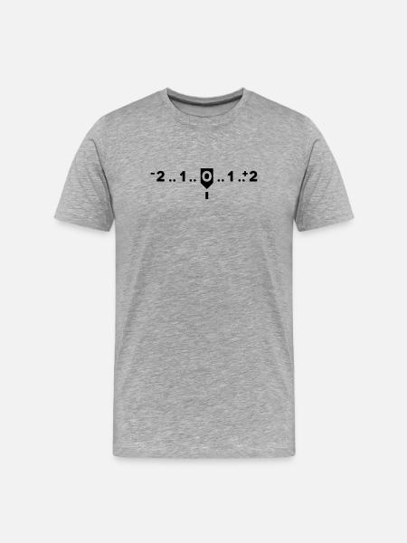 Dynamic Range Photography - Men's Premium Organic T-Shirt - heather grey