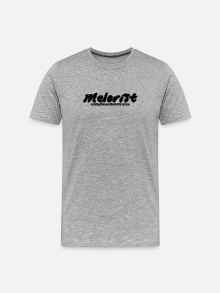 Melorist - Men's Premium Organic T-Shirt - heather grey