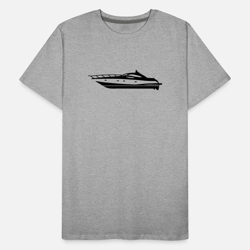 Yacht T-shirt bio Premium Homme