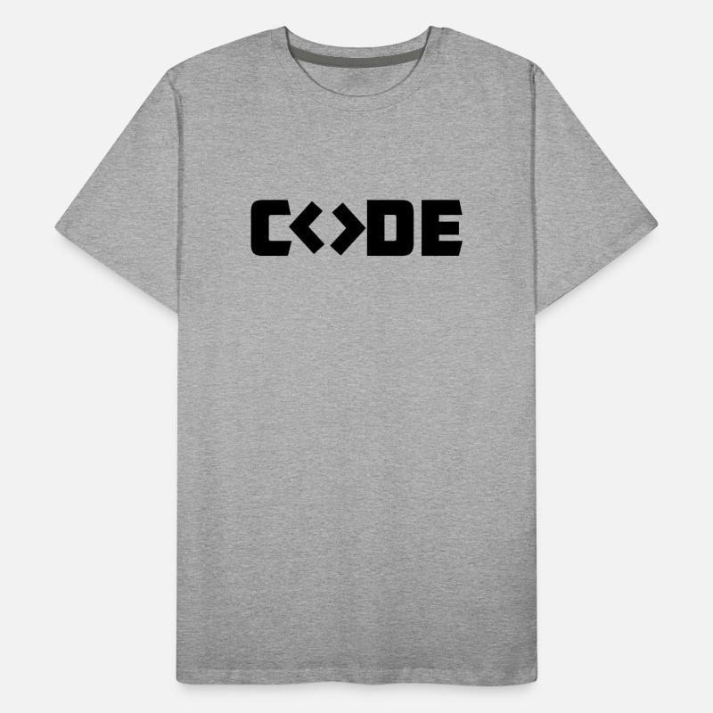 Code du programmeur T-shirt bio Premium Homme