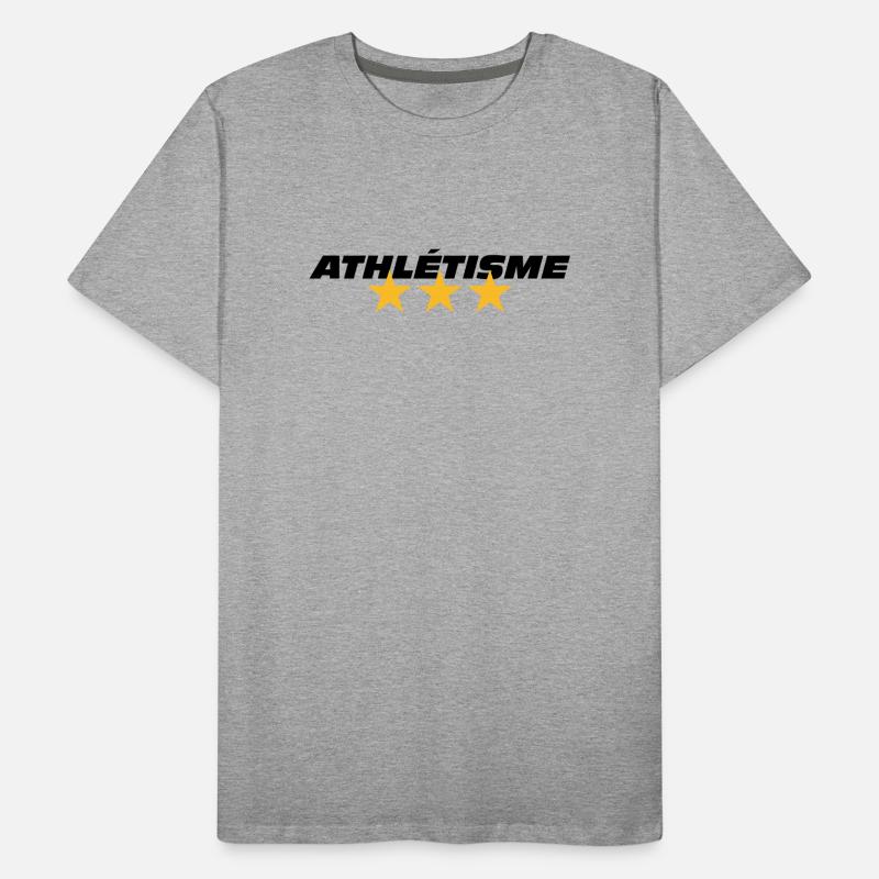 Athletics Men's Premium Organic T-Shirt