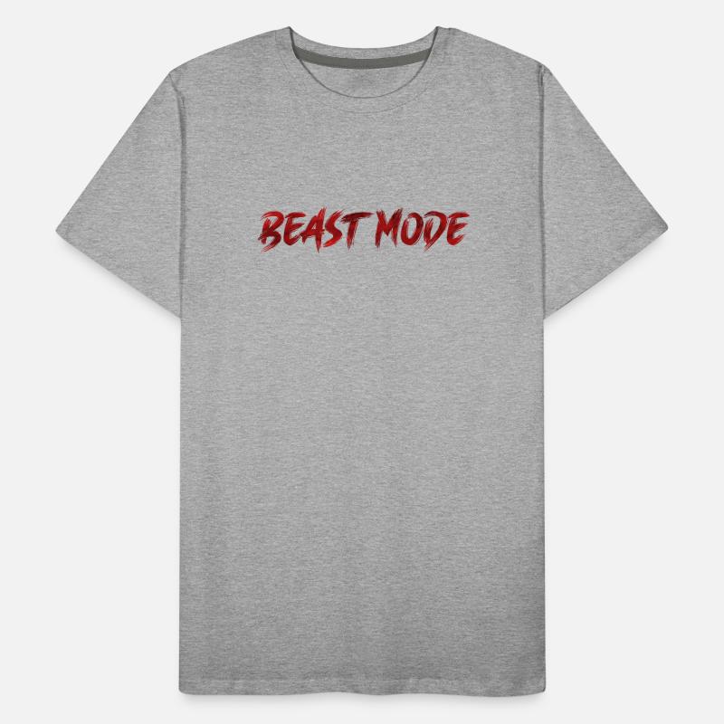 Beast Mode! Männer Premium Bio T-Shirt