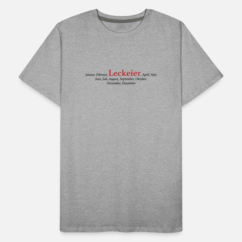 Leck Eier Männer Premium Bio T-Shirt
