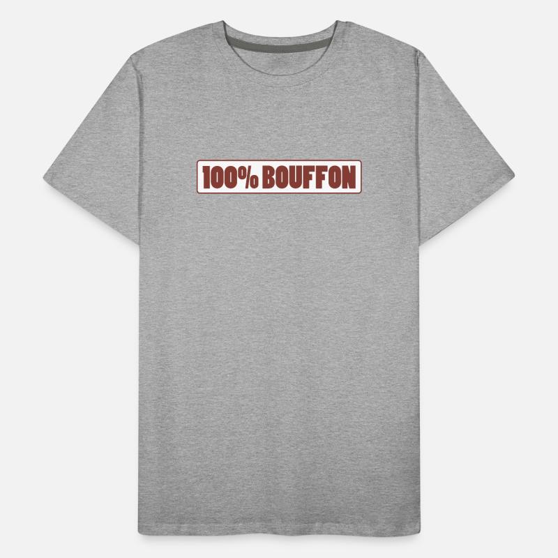 100% BOUFFON T-shirt bio Premium Homme