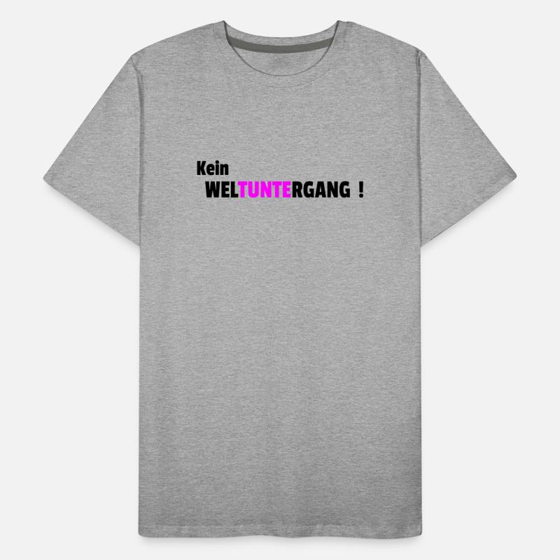 Pas de fin du monde T-shirt bio Premium Homme