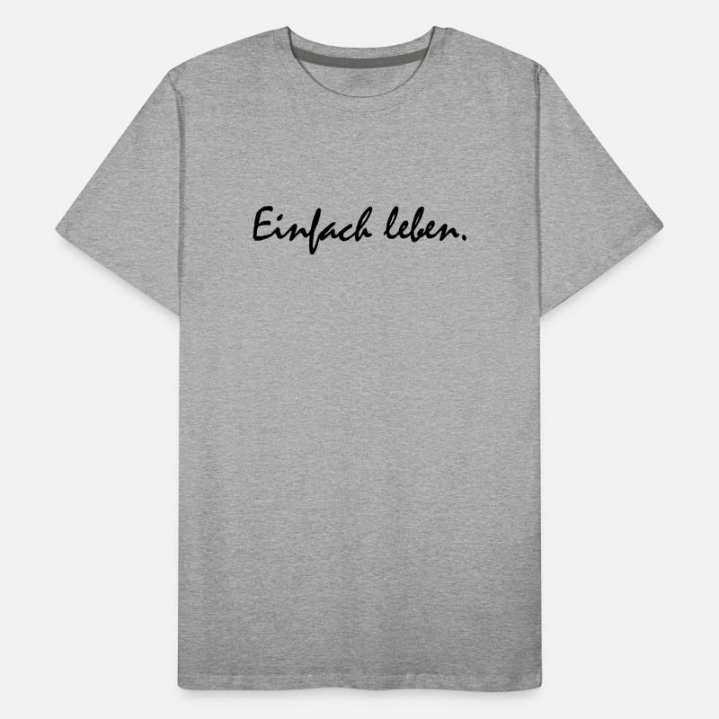 Vis juste ! T-shirt bio Premium Homme