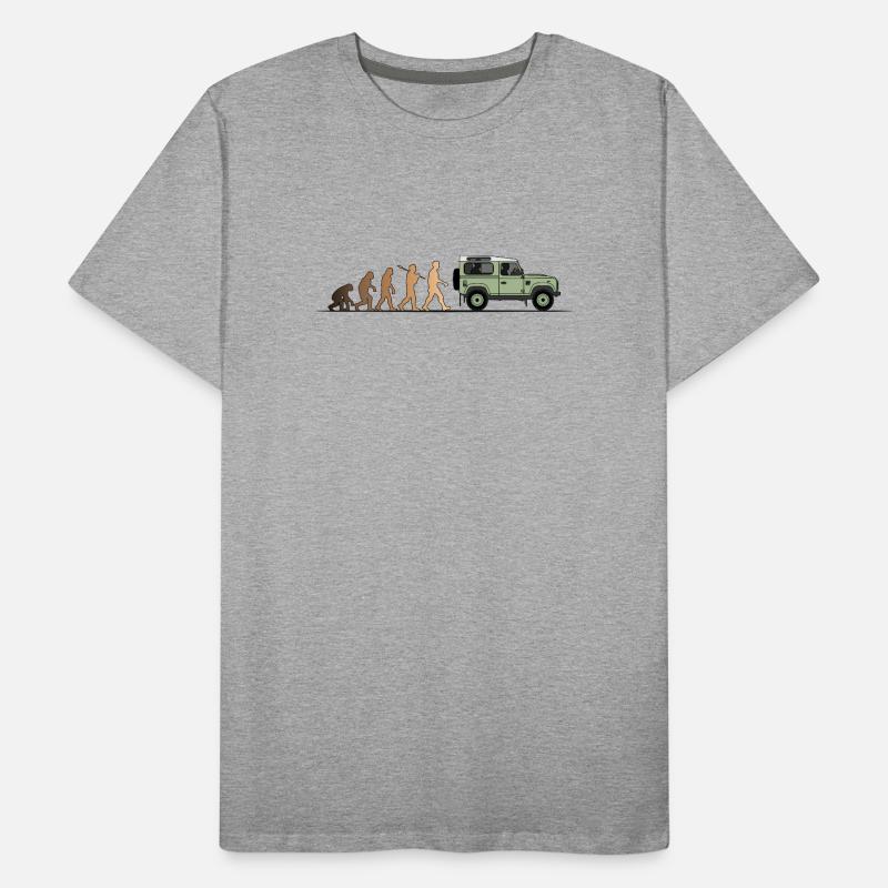 Defender Evolution 90 Couleur T-shirt bio Premium Homme