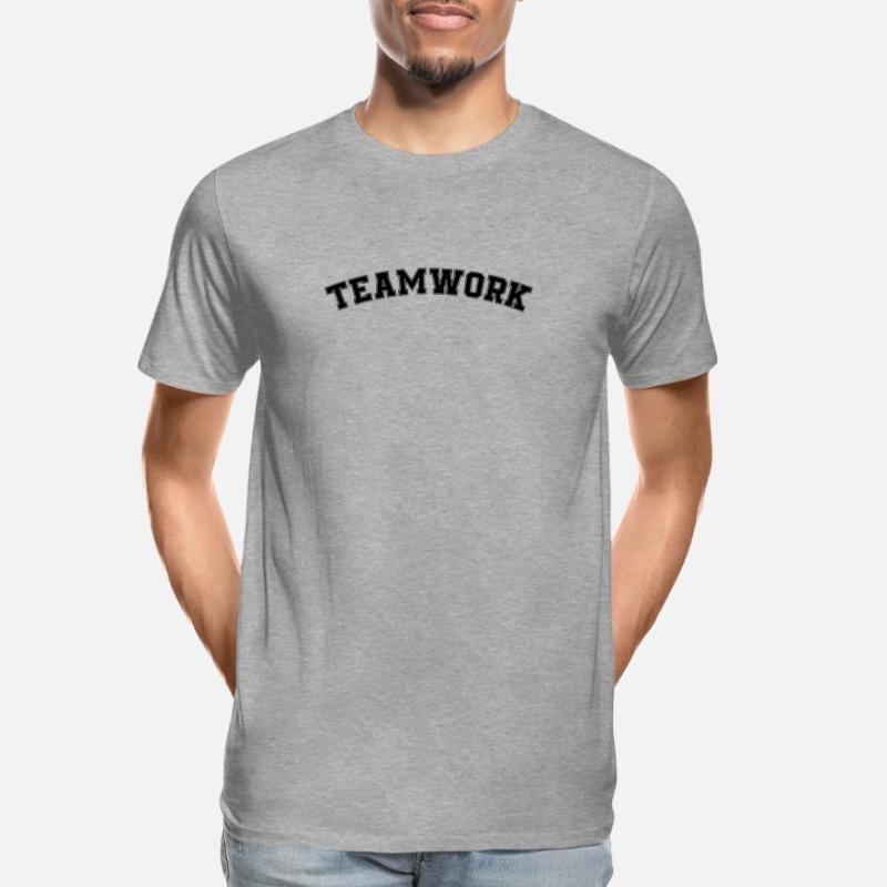 teamwork Men's Premium Organic T-Shirt