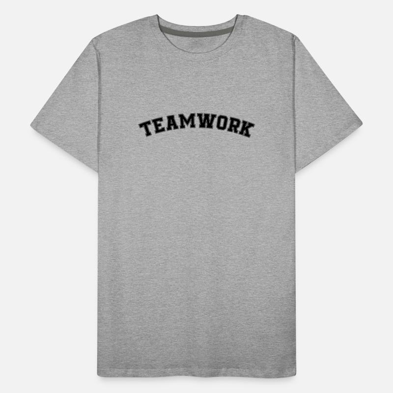teamwork Men's Premium Organic T-Shirt