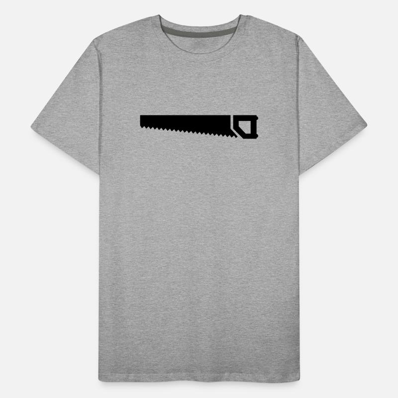 Säge Männer Premium Bio T-Shirt