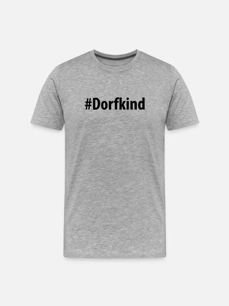 Village Kid - T-shirt bio Premium Homme - gris chiné