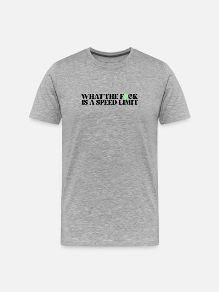 Car - Men's Premium Organic T-Shirt - heather grey