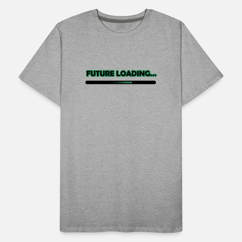 Future Loading Progress Tee Men's Premium Organic T-Shirt