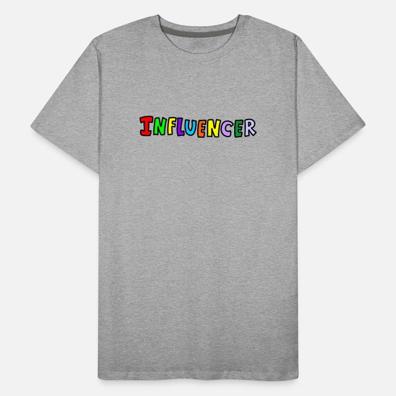 influenceur T-shirt bio Premium Homme