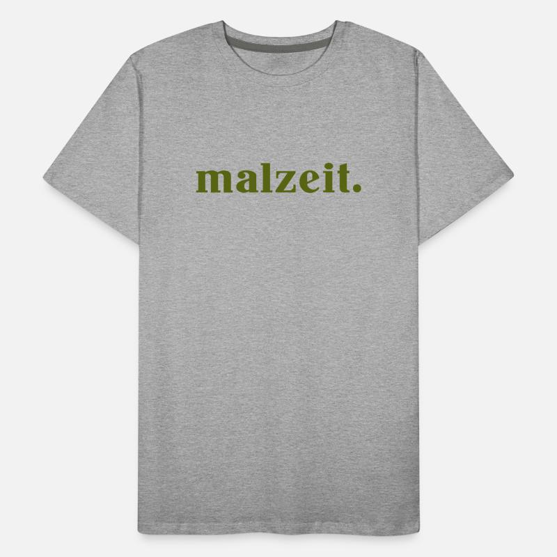 malzeit - Diction cool - Repas - Bon appétit T-shirt bio Premium Homme