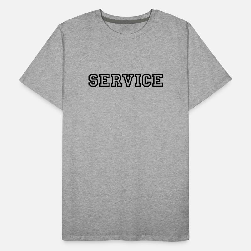 Service Men's Premium Organic T-Shirt