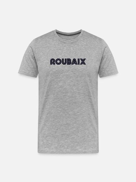 ROUBAIX France - Men's Premium Organic T-Shirt - heather grey