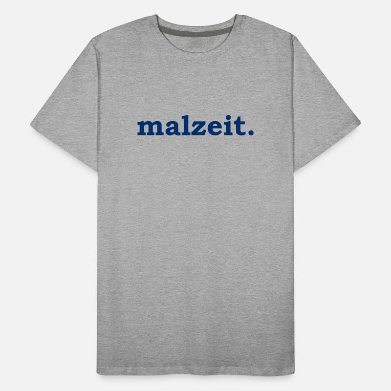 malzeit - Diction cool - Repas - Bon appétit T-shirt bio Premium Homme
