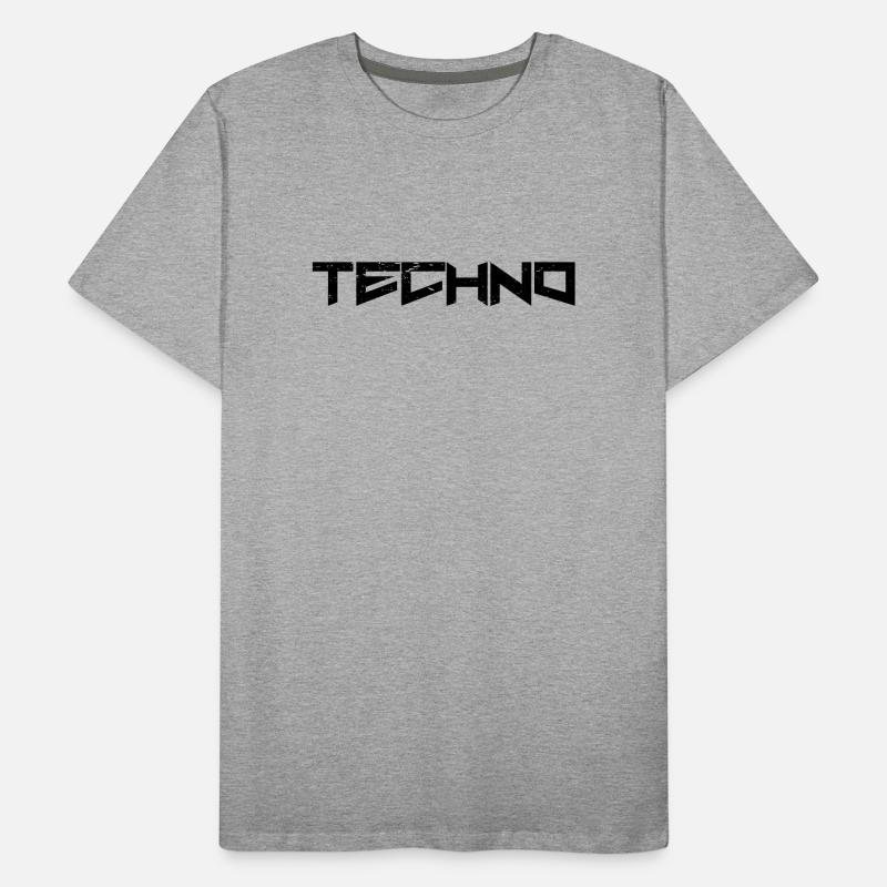 Techno T-shirt bio Premium Homme