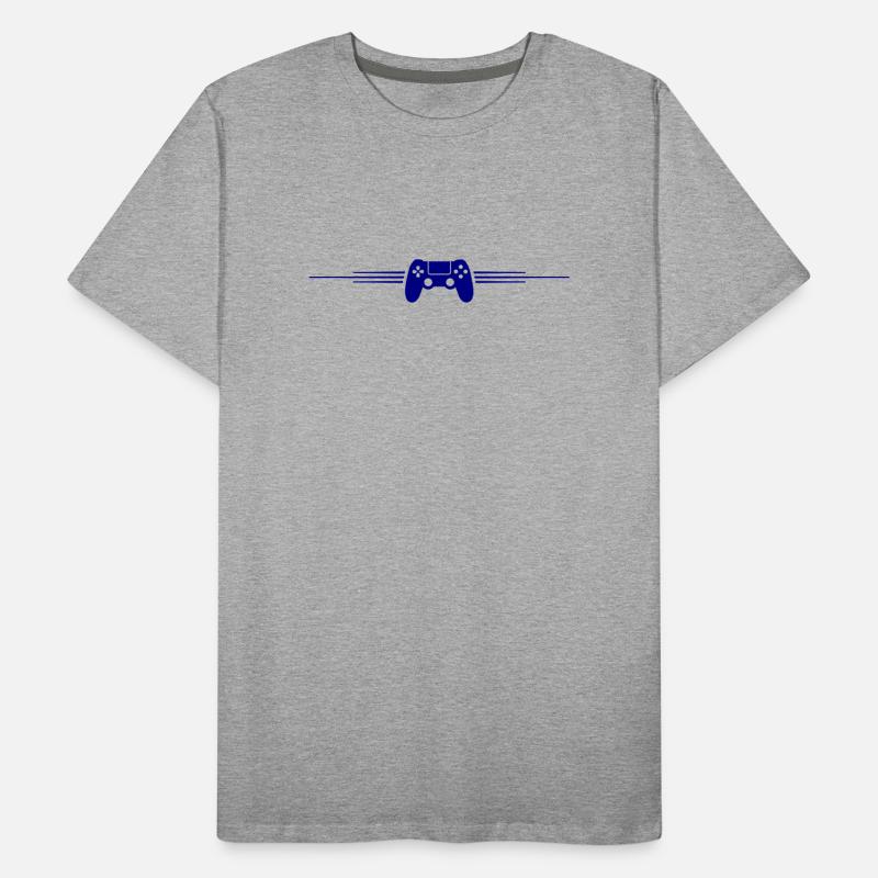 Gamepad Controller Men's Premium Organic T-Shirt