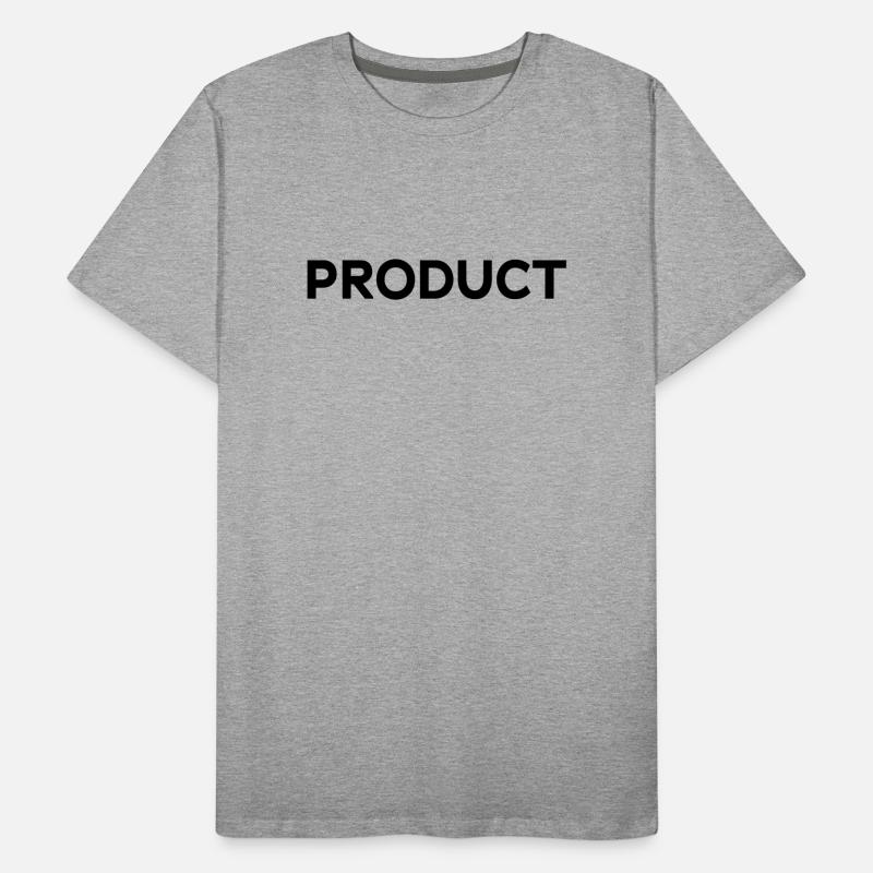 PRODUCT Design, Marke, Type, Typografie, Statement Männer Premium Bio T-Shirt