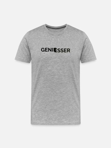 Epicure - Men's Premium Organic T-Shirt - heather grey