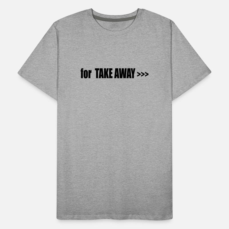 à EMPORTER T-shirt bio Premium Homme